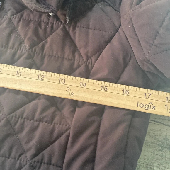 Marc New York Quilted Puffer Jacket Black Women's XS/TP Hood in Collar o… - Picture 6 of 10